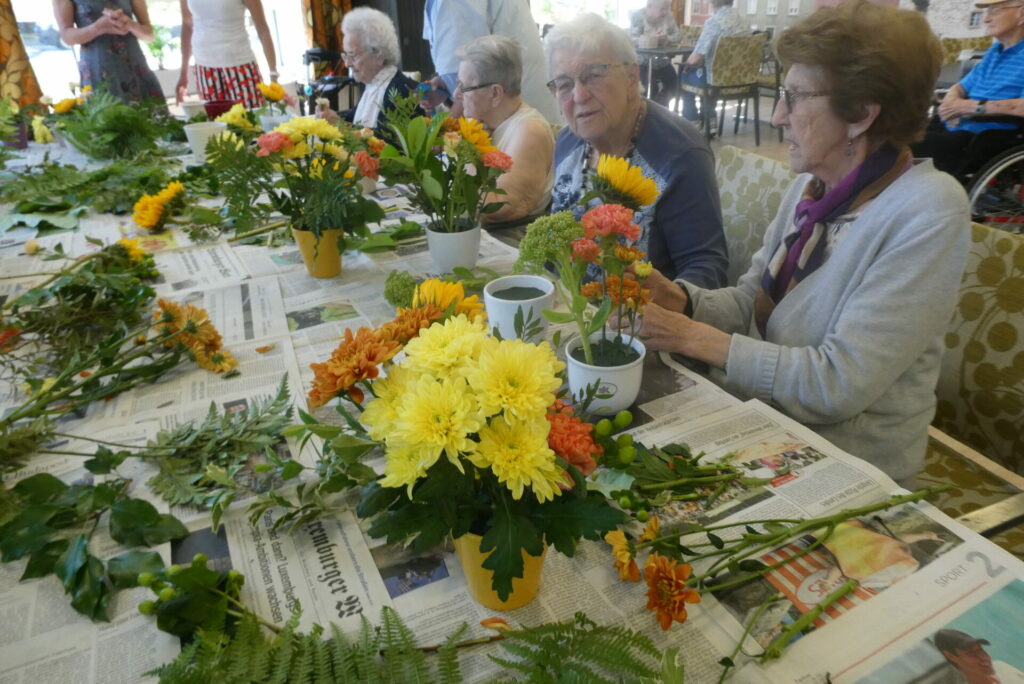 confection de bouquets